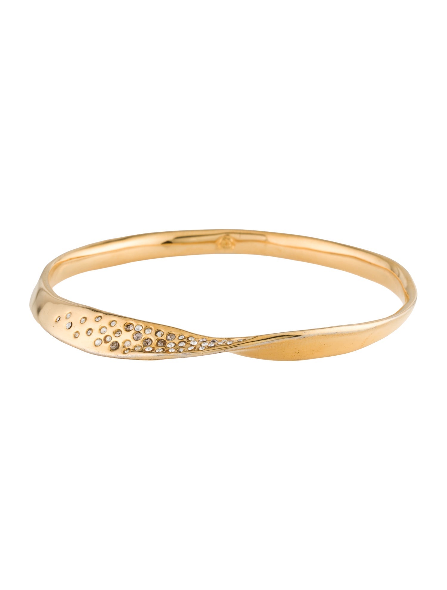 Alexis Bittar Crystal Encrusted Bangle Bracelet
