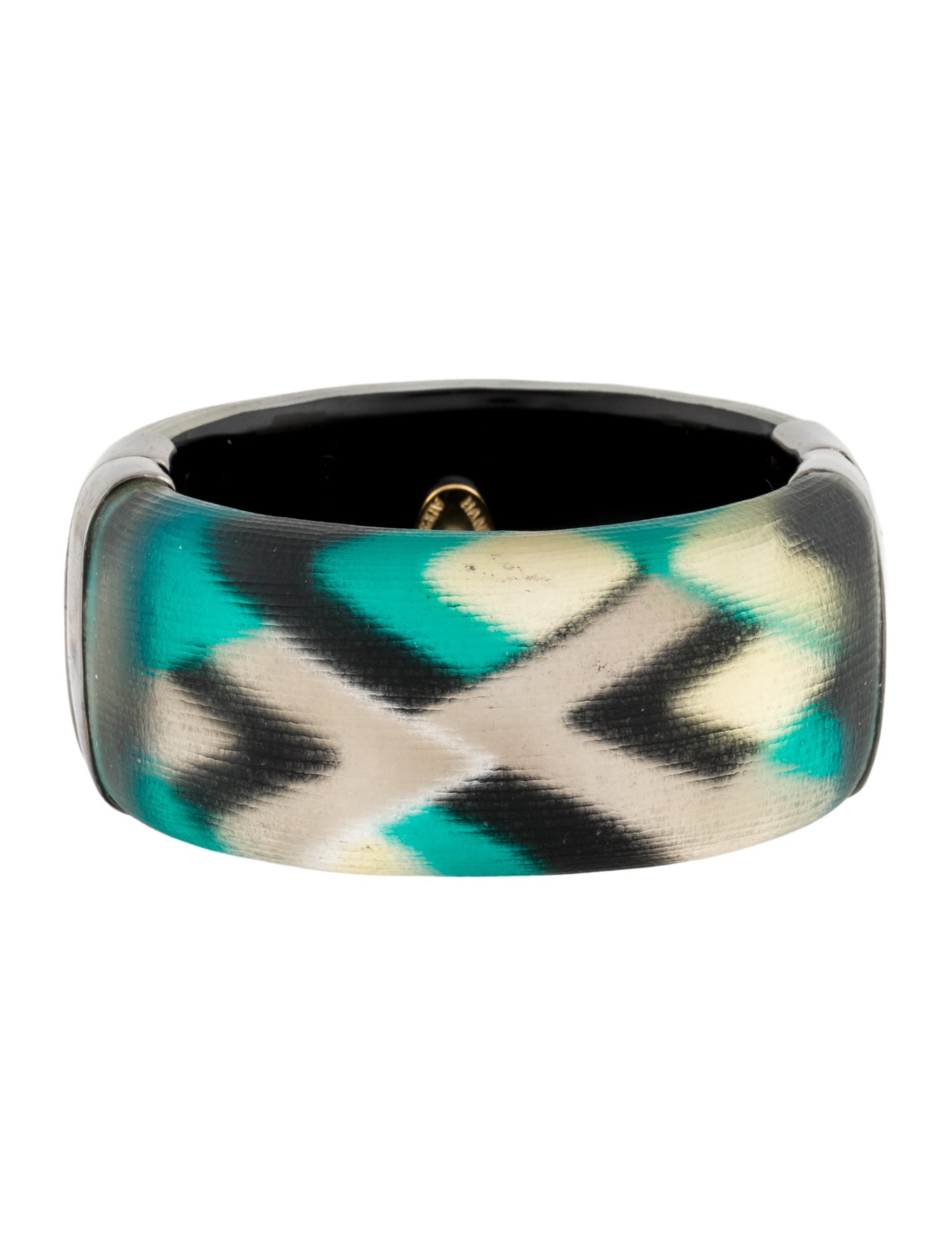 Alexis Bittar Lucite Hinge Bangle Bracelet