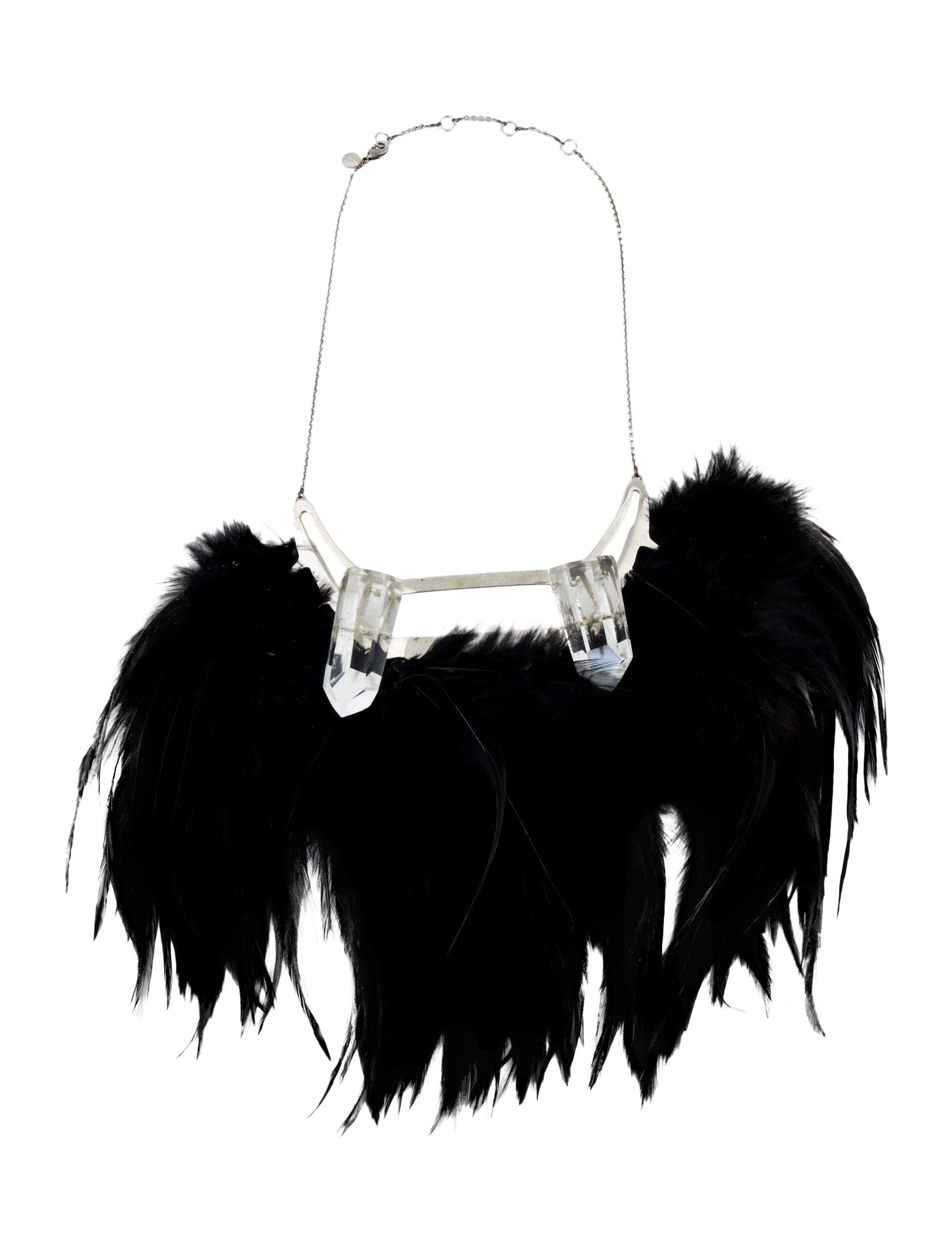 Alexis Bittar Feather Collar Necklace