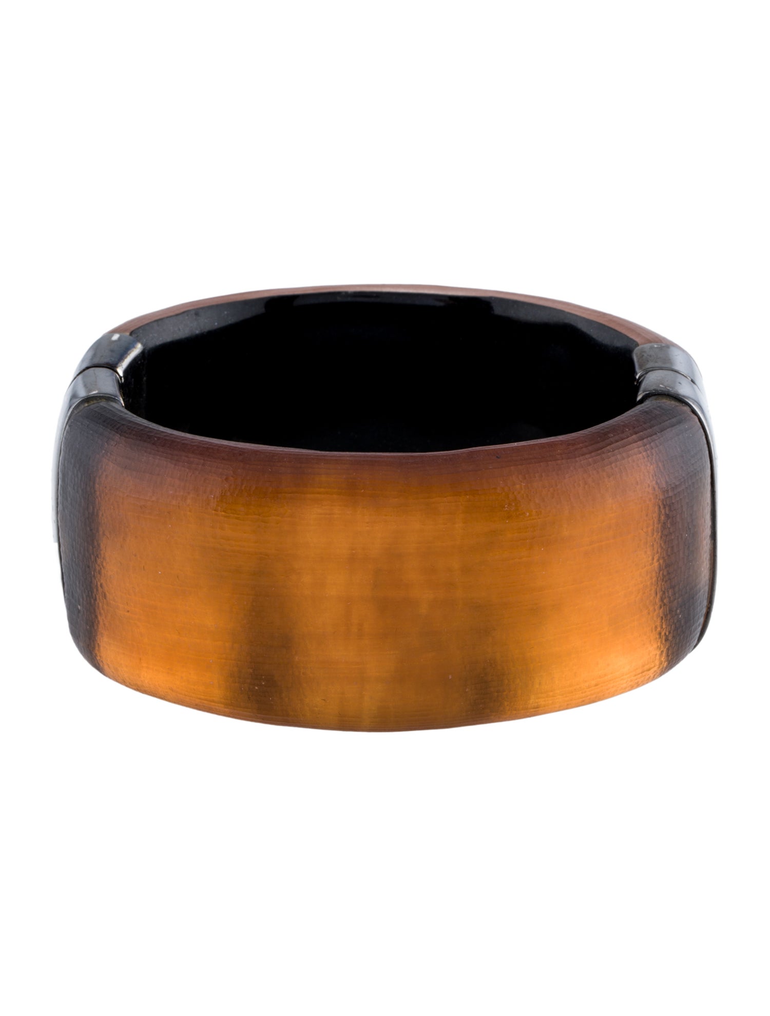 Alexis Bittar Vintage Lucite Hinged Bangle Bracelet