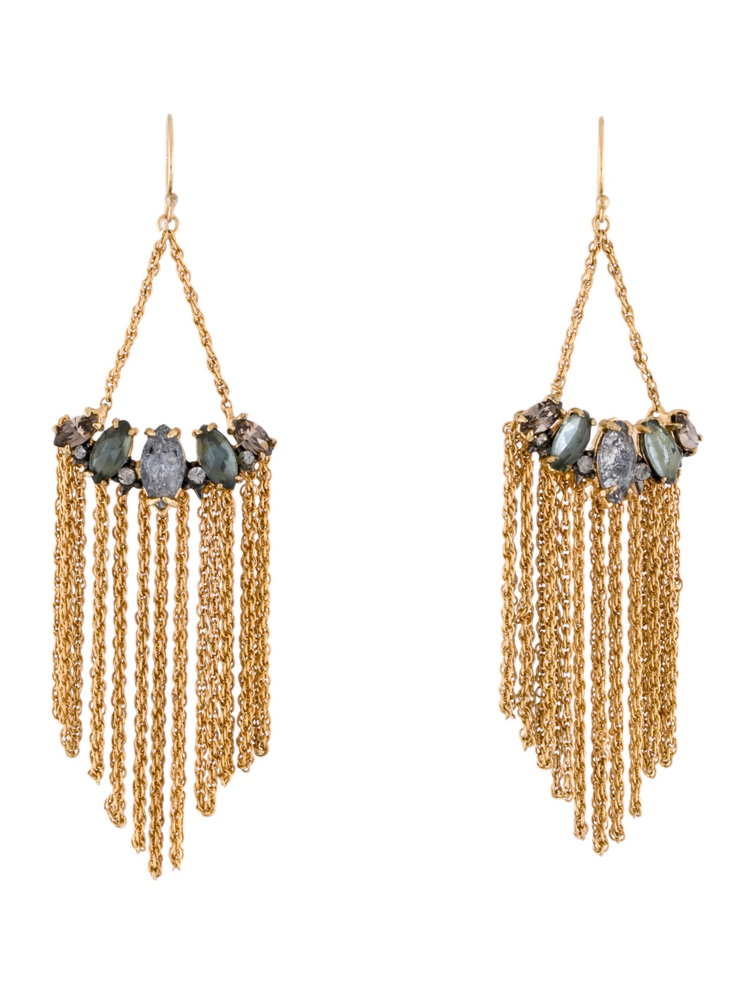 Alexis Bittar Crystal Drop Earrings