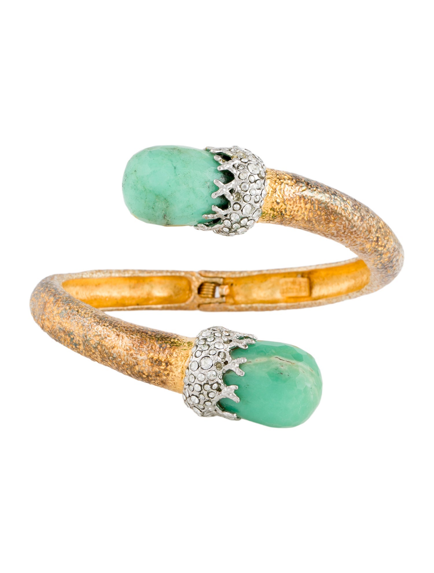 Alexis Bittar Crystal Encrusted Cuff Bracelet