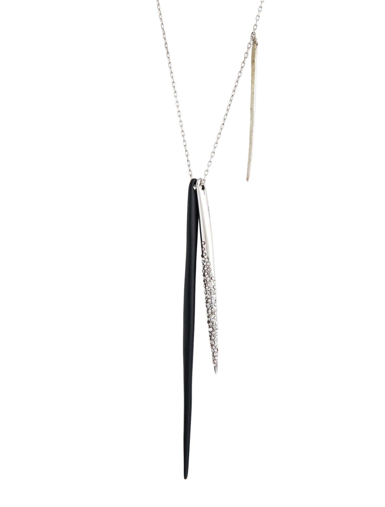 Alexis Bittar Crystal Spike Collar Necklace