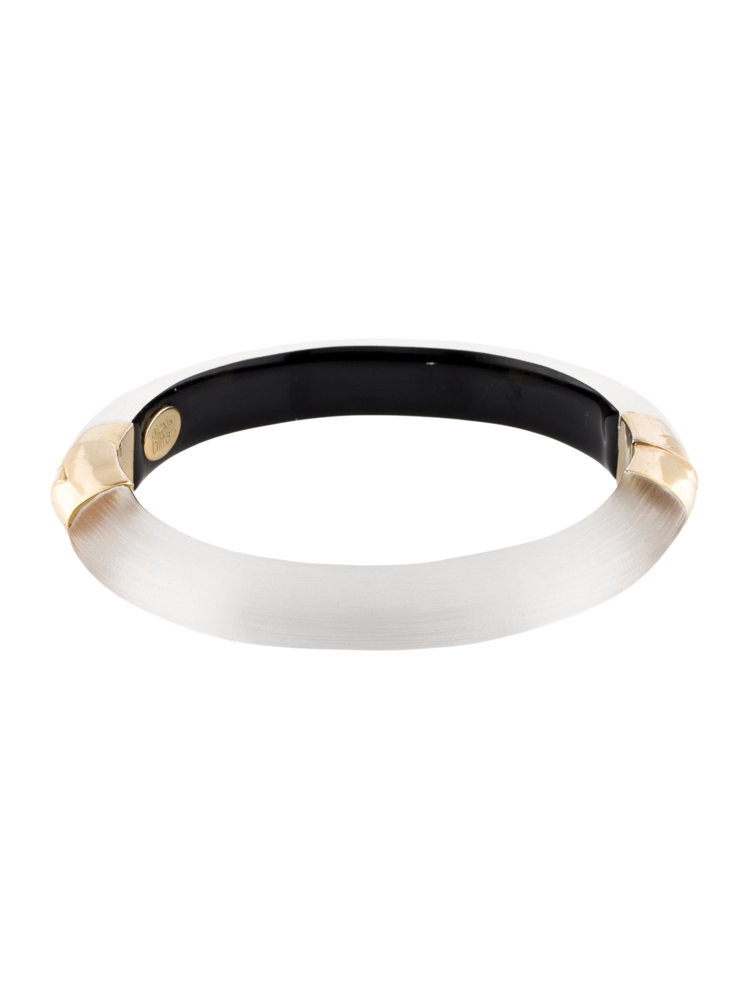 Alexis Bittar Lucite Hinged Bangle Bracelet