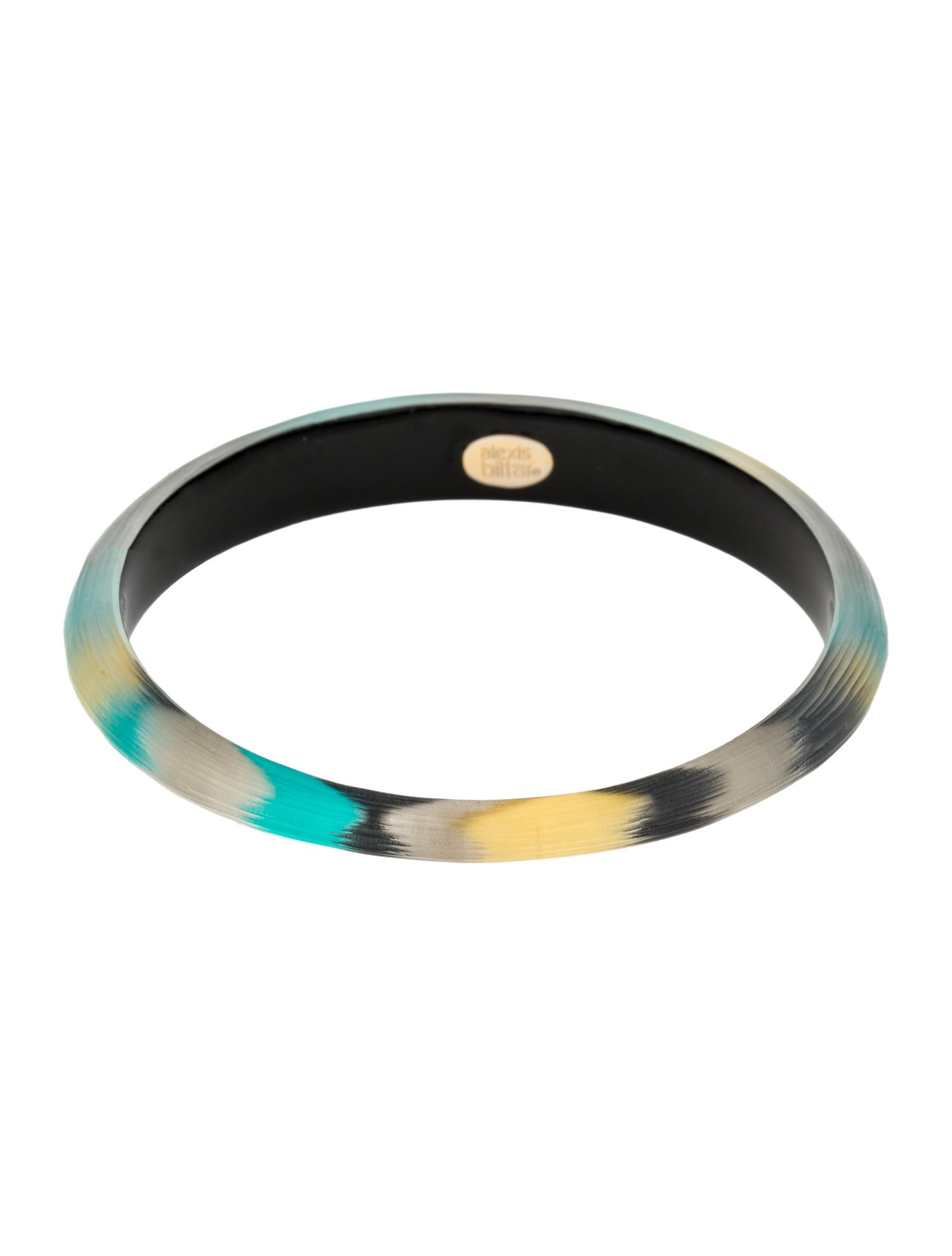Alexis Bittar Lucite Skinny Tapered Bangle Bracelet