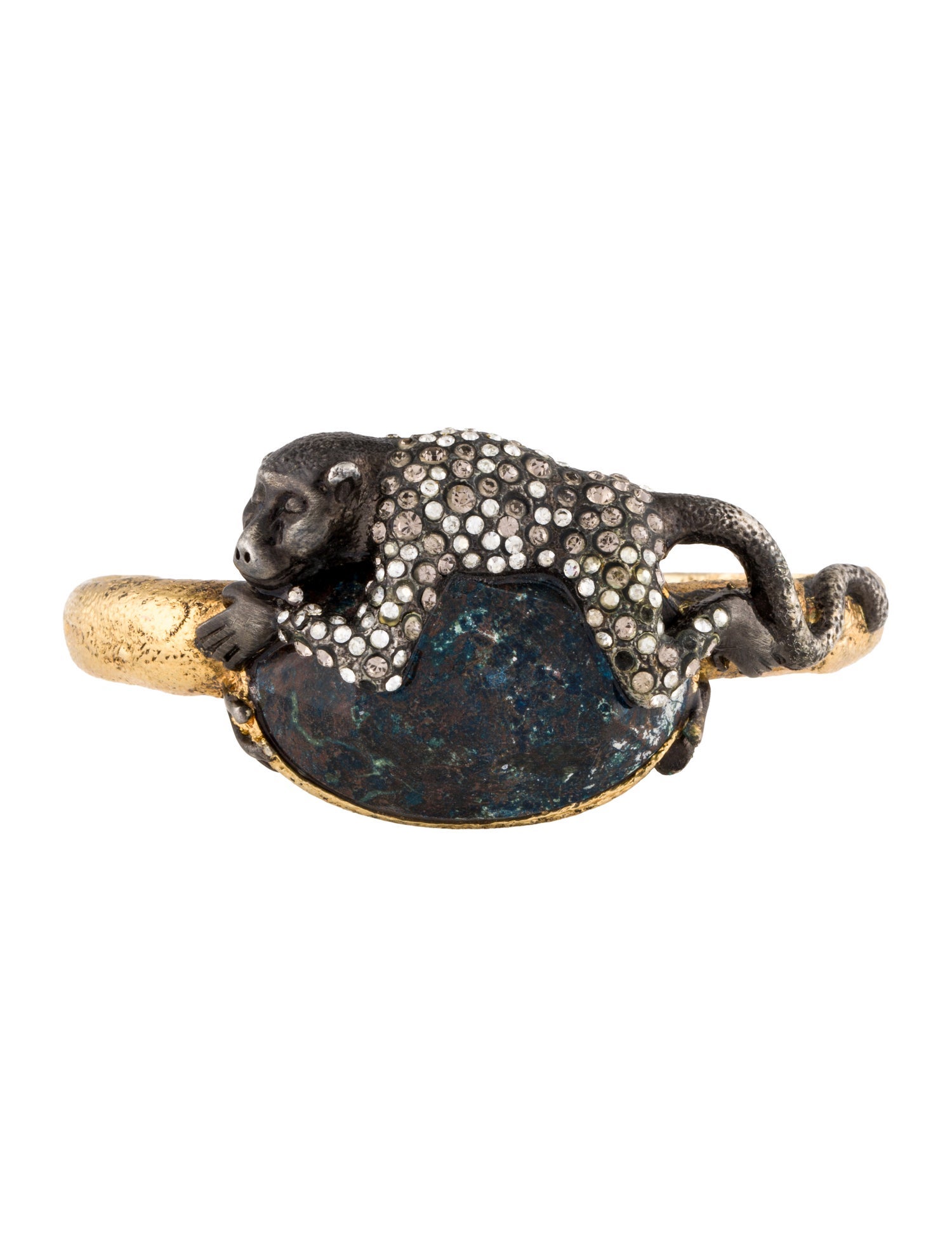 Alexis Bittar Mauritius Spider Monkey Cuff Bracelet