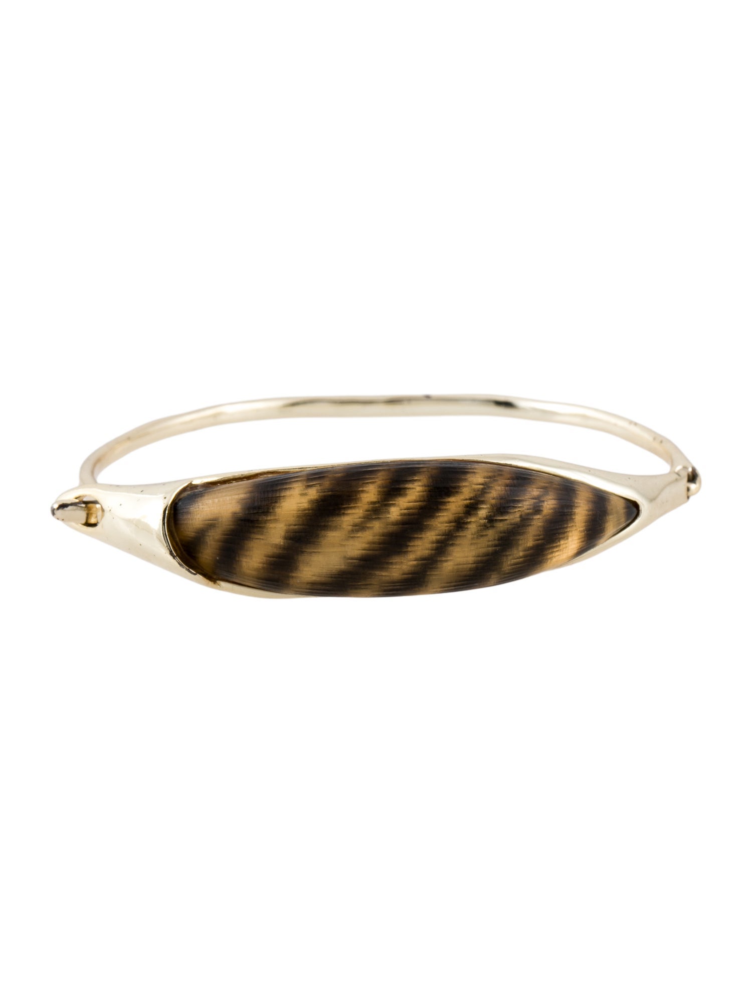 Alexis Bittar Lucite Hinged Bangle Bracelet