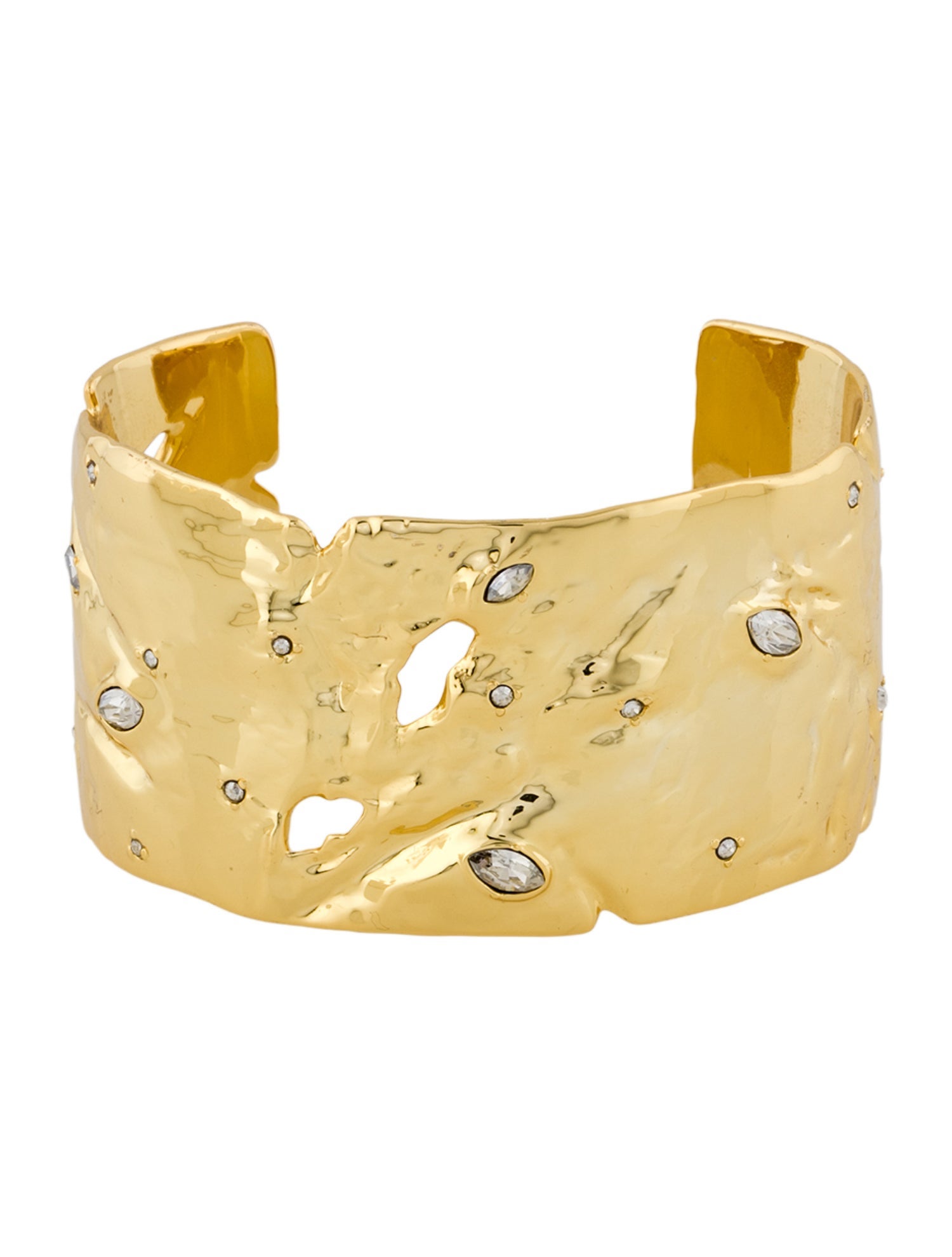Alexis Bittar Crystal Cuff Bracelet