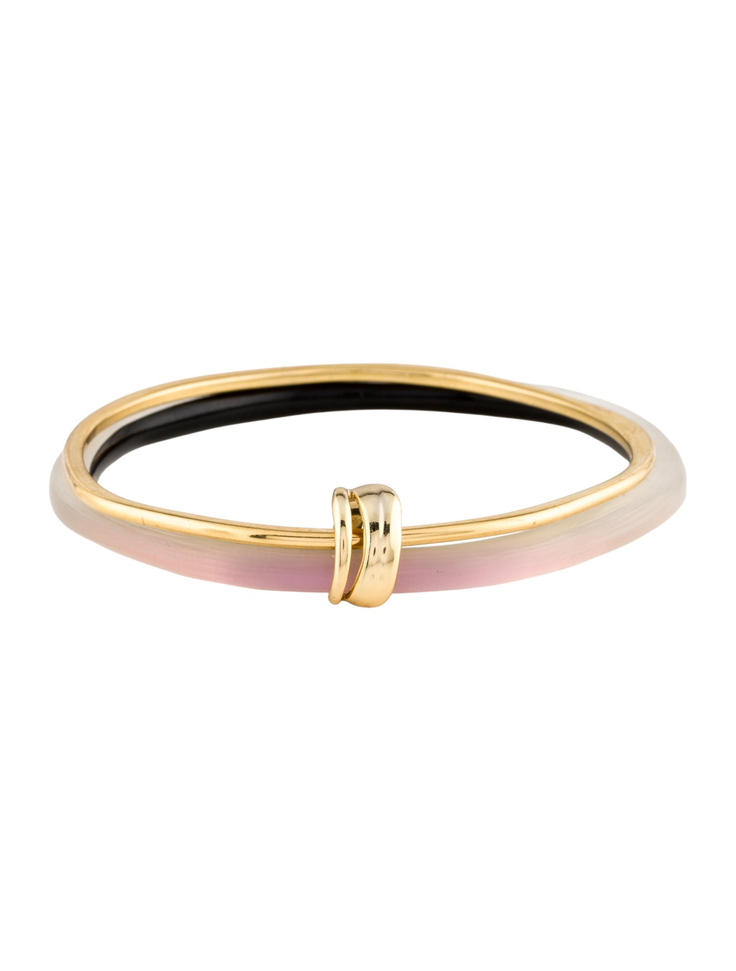 Alexis Bittar Lucite Double Bangle Bracelet