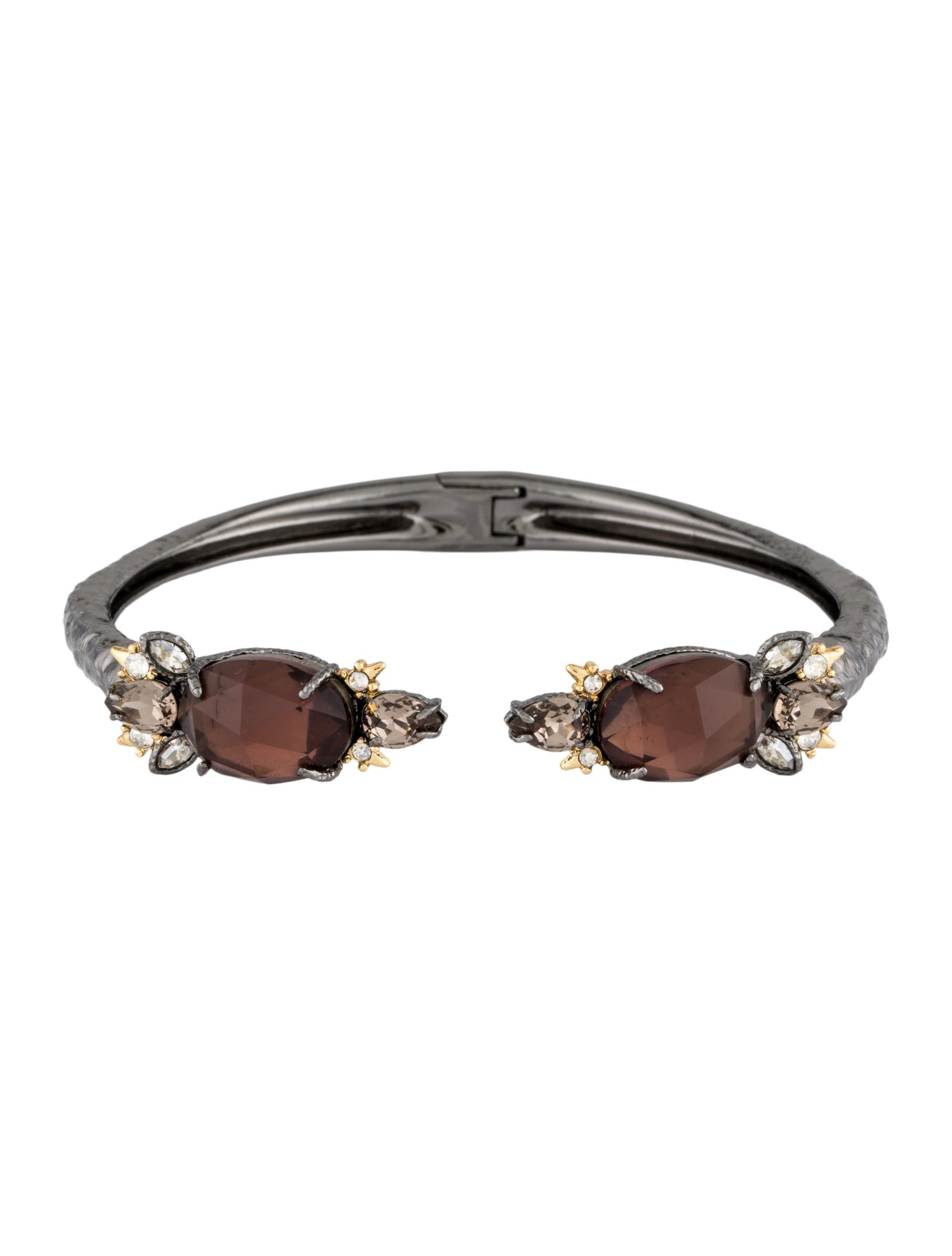 Alexis Bittar Crystal Cuff Bracelet