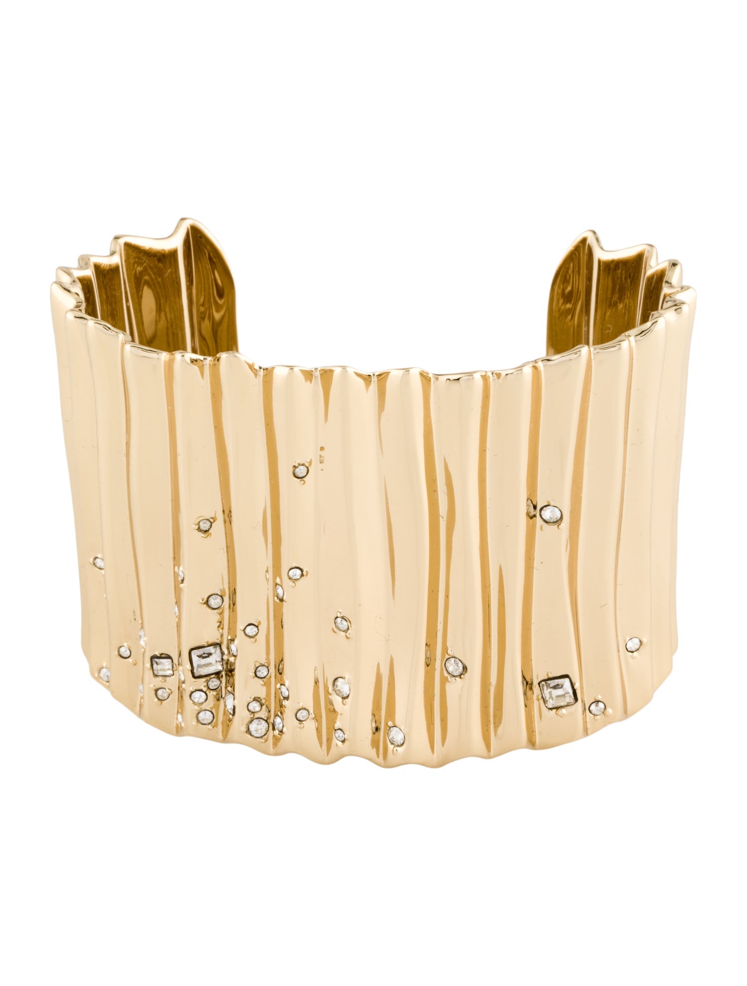 Alexis Bittar Crystal Cuff Bracelet