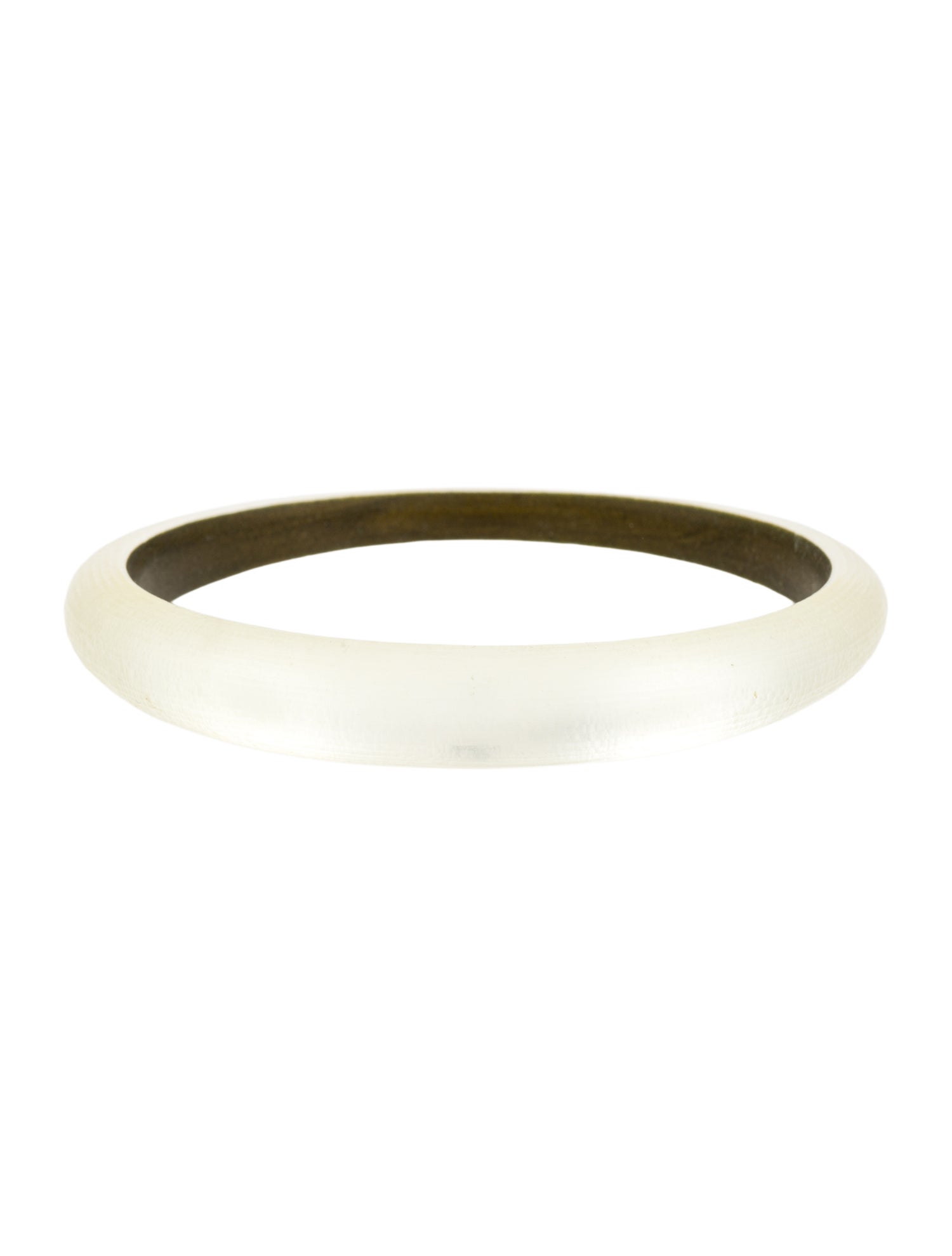 Alexis Bittar Lucite Skinny Tapered Bangle Bracelet