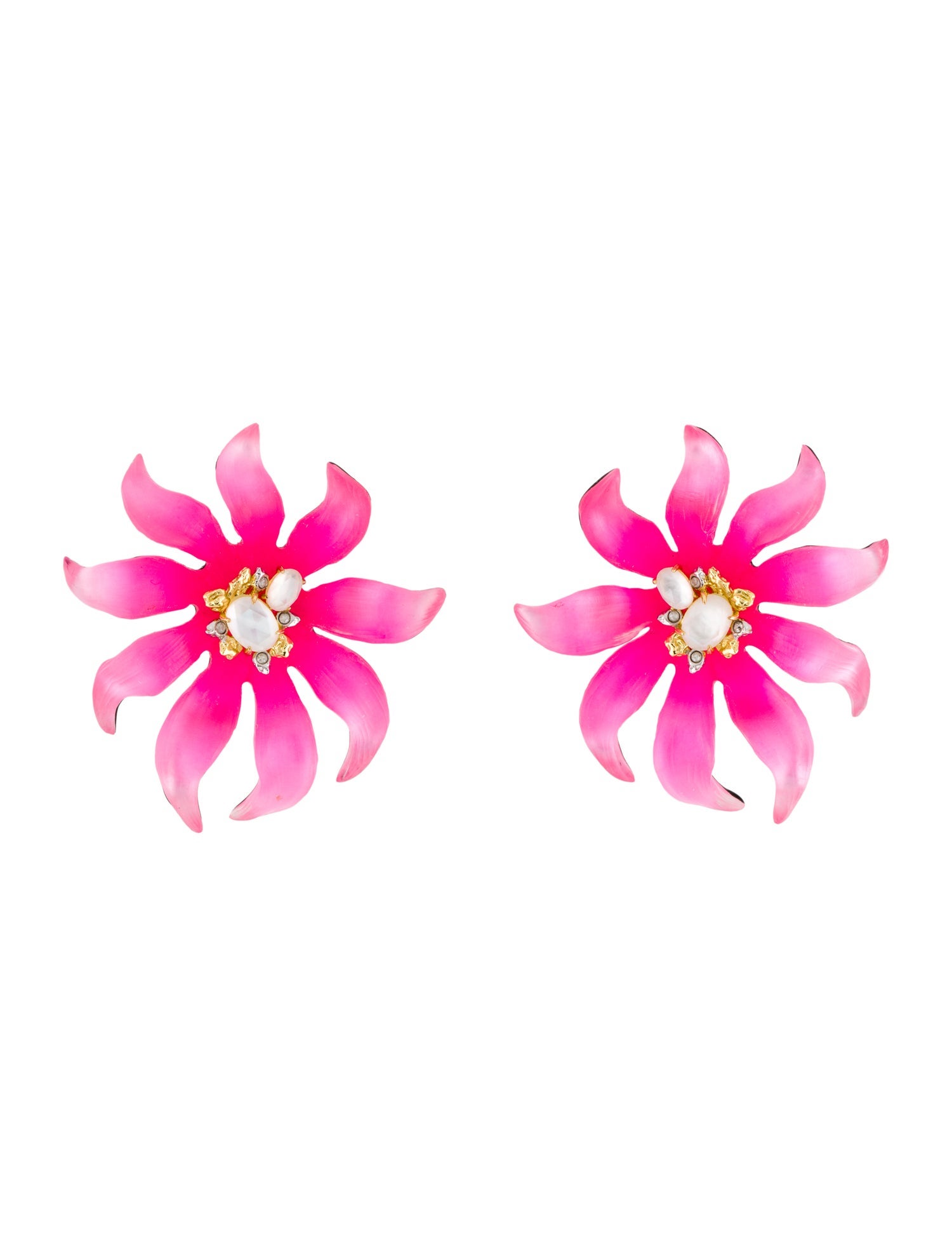 Alexis Bittar Lily Lucite Large Earrings
