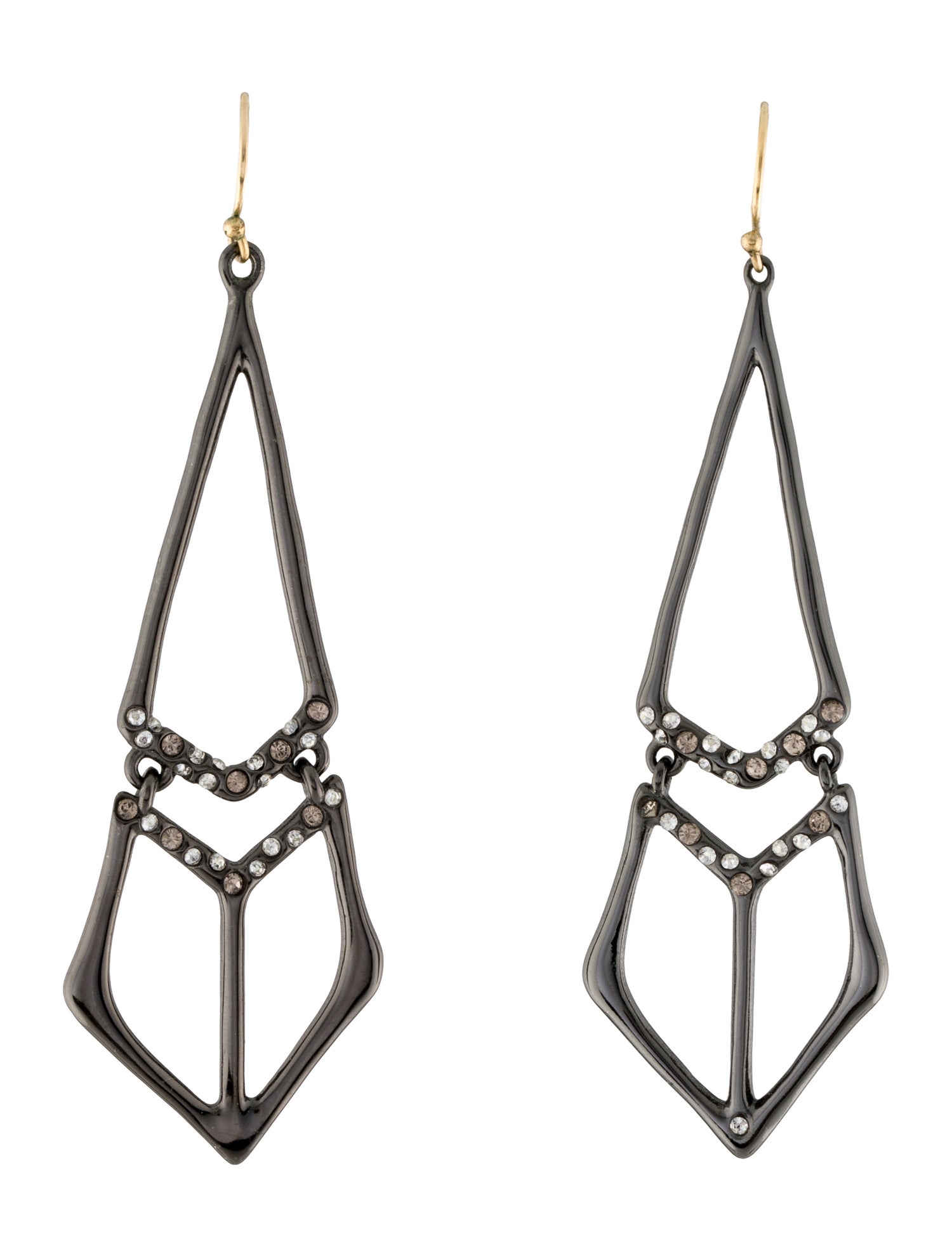 Alexis Bittar Crystal Drop Earrings