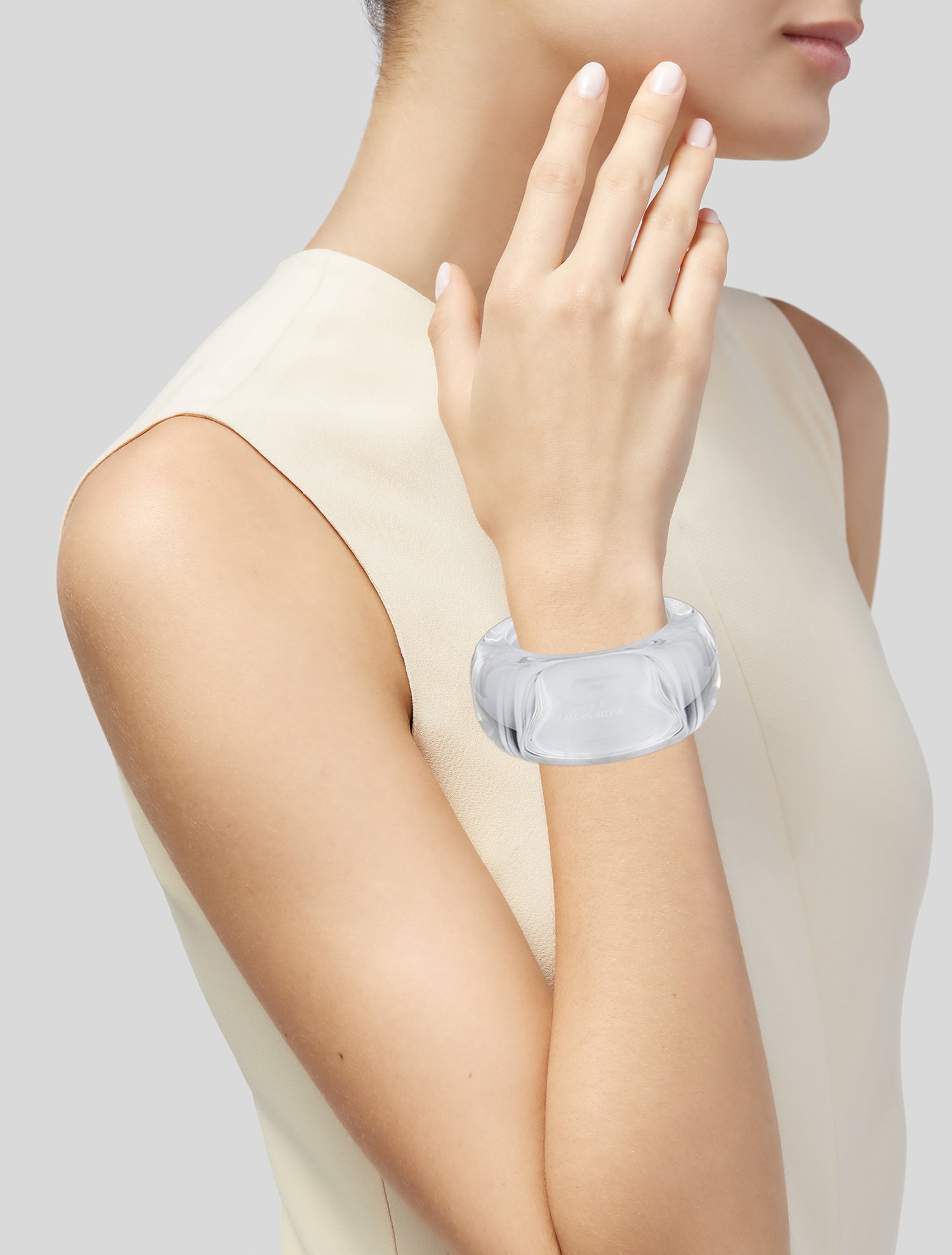 Alexis Bittar Liquid Lucite Bangle Bracelet