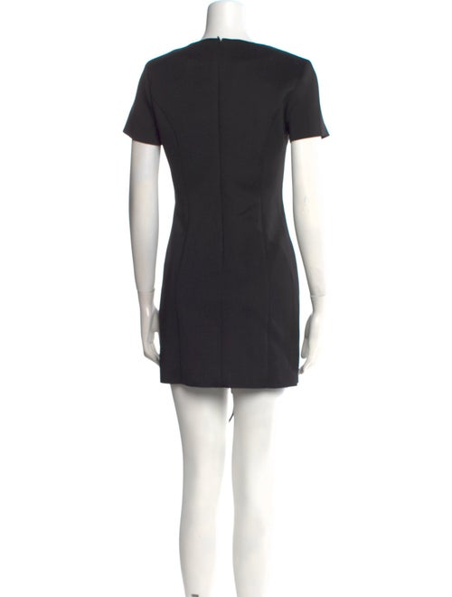 As It May Square Neckline Mini Dress