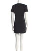 As It May Square Neckline Mini Dress