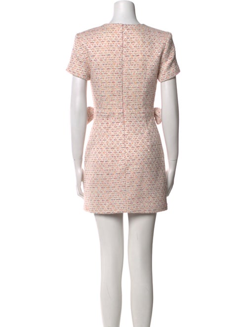 As It May Crew Neck Mini Dress