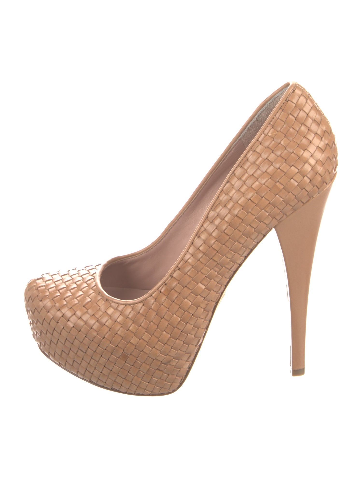 Alejandro Ingelmo Leather Braided Accents Pumps