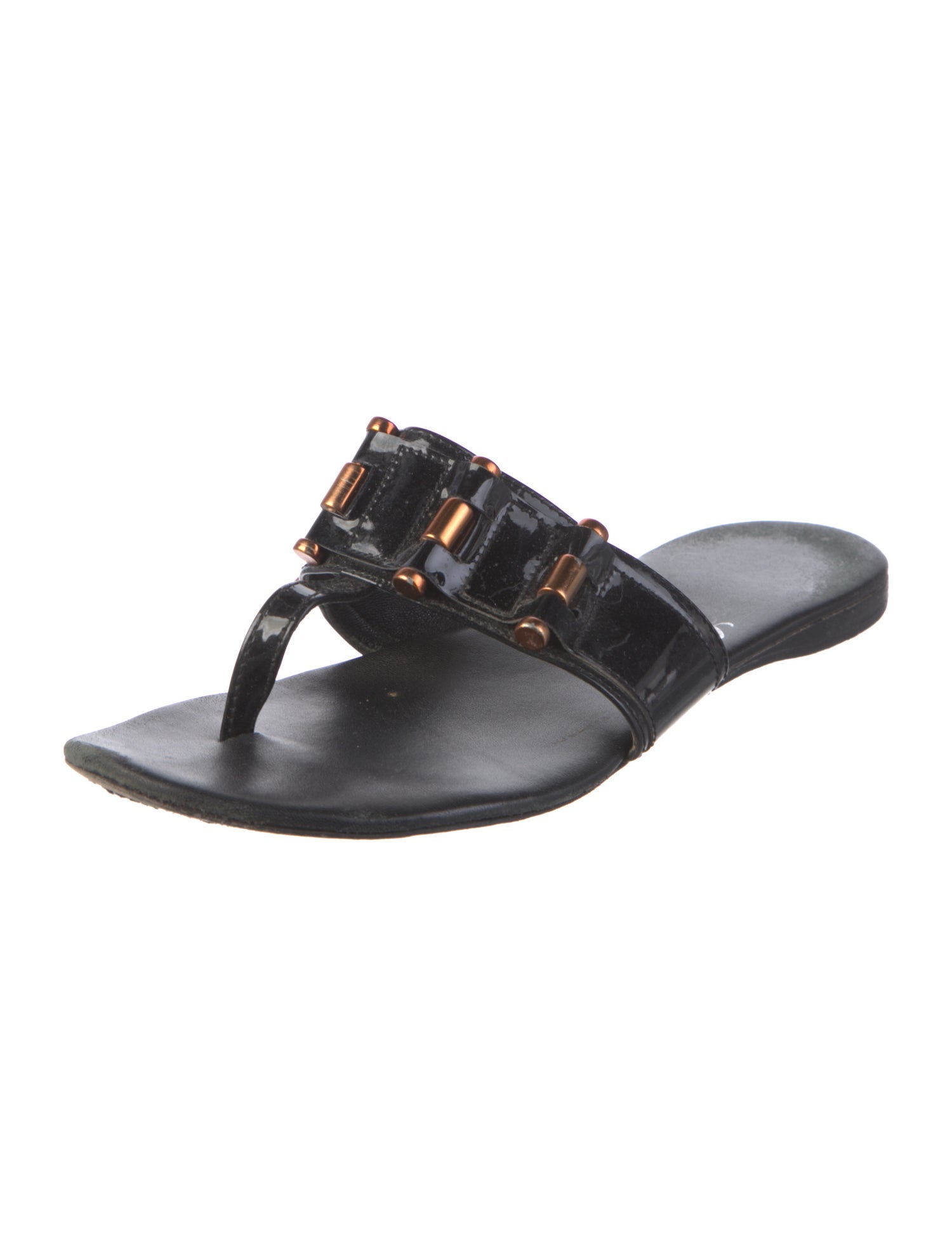 Alejandro Ingelmo Patent Leather Slides