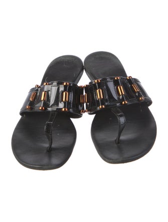 Alejandro Ingelmo Patent Leather Slides