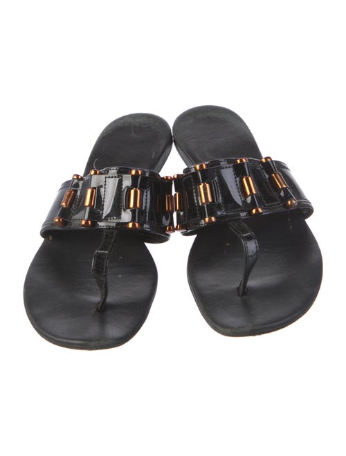 Alejandro Ingelmo Patent Leather Slides