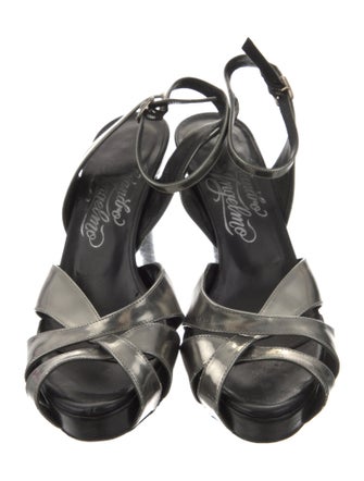 Alejandro Ingelmo Leather Slingback Pumps