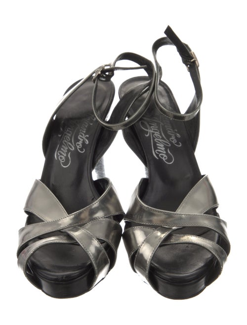 Alejandro Ingelmo Leather Slingback Pumps