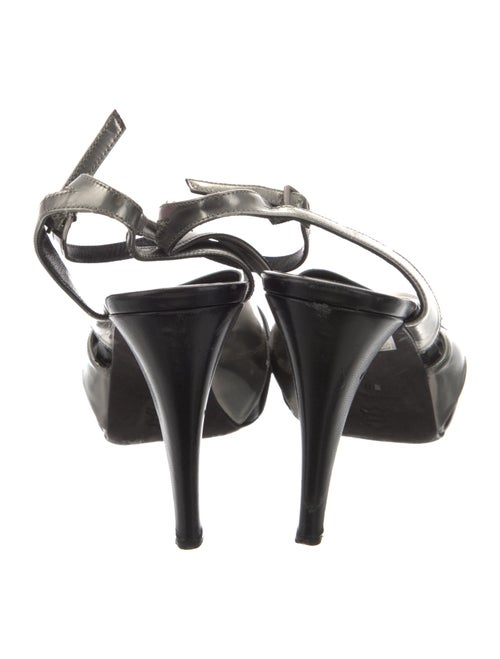 Alejandro Ingelmo Leather Slingback Pumps