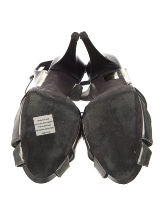 Alejandro Ingelmo Leather Slingback Pumps