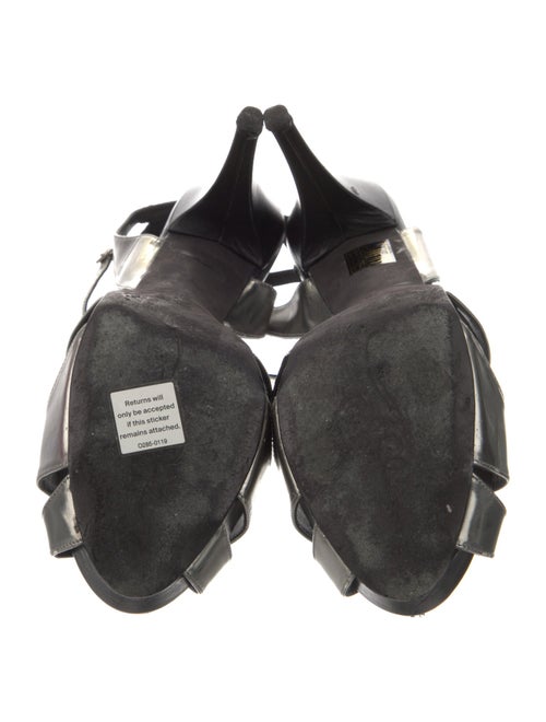 Alejandro Ingelmo Leather Slingback Pumps