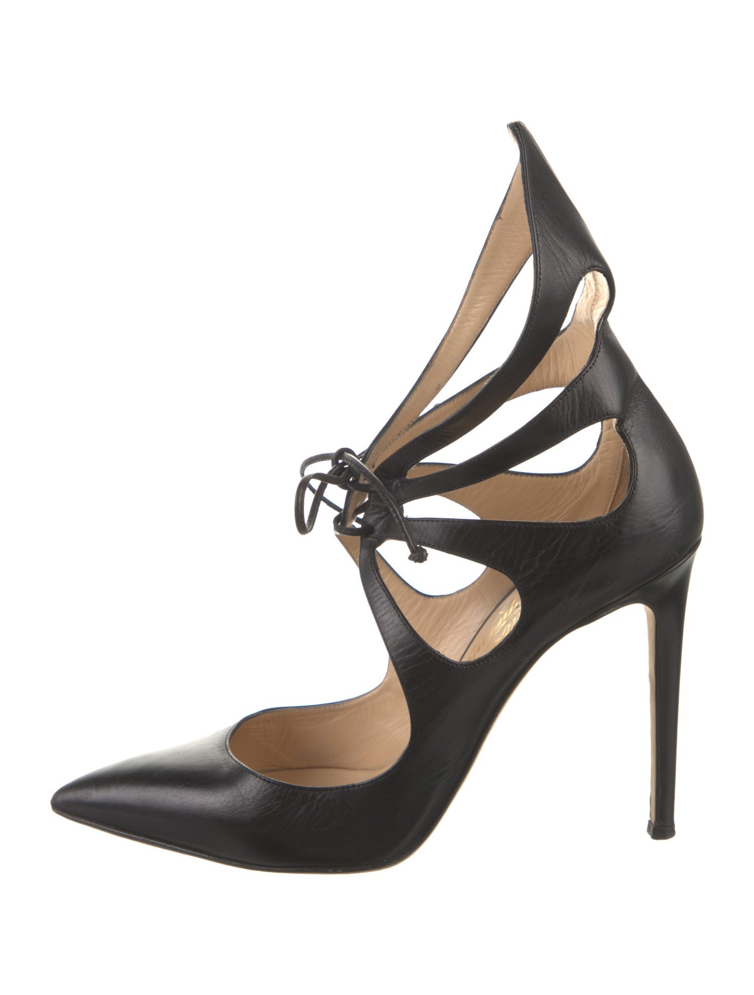 Alejandro Ingelmo Leather Printed Pumps