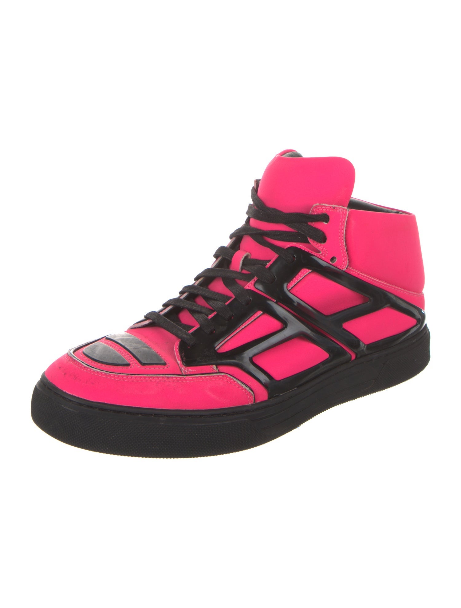 Alejandro Ingelmo Leather Printed Sneakers