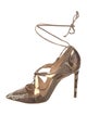 Alejandro Ingelmo Leather D'Orsay Pumps