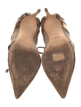 Alejandro Ingelmo Leather D'Orsay Pumps