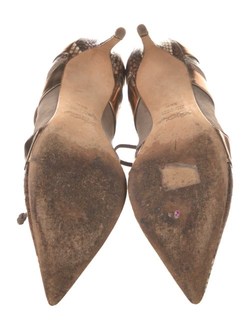 Alejandro Ingelmo Leather D'Orsay Pumps