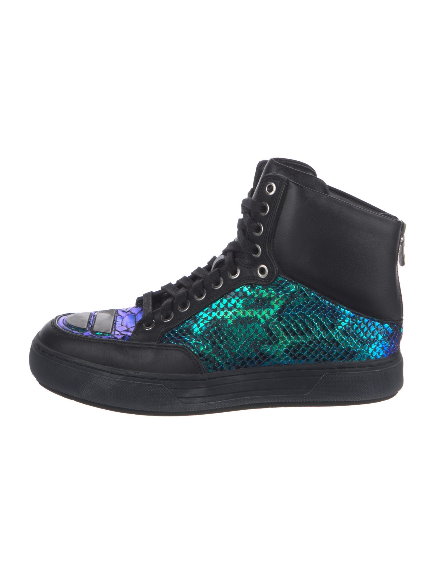 Alejandro Ingelmo Leather Printed Sneakers