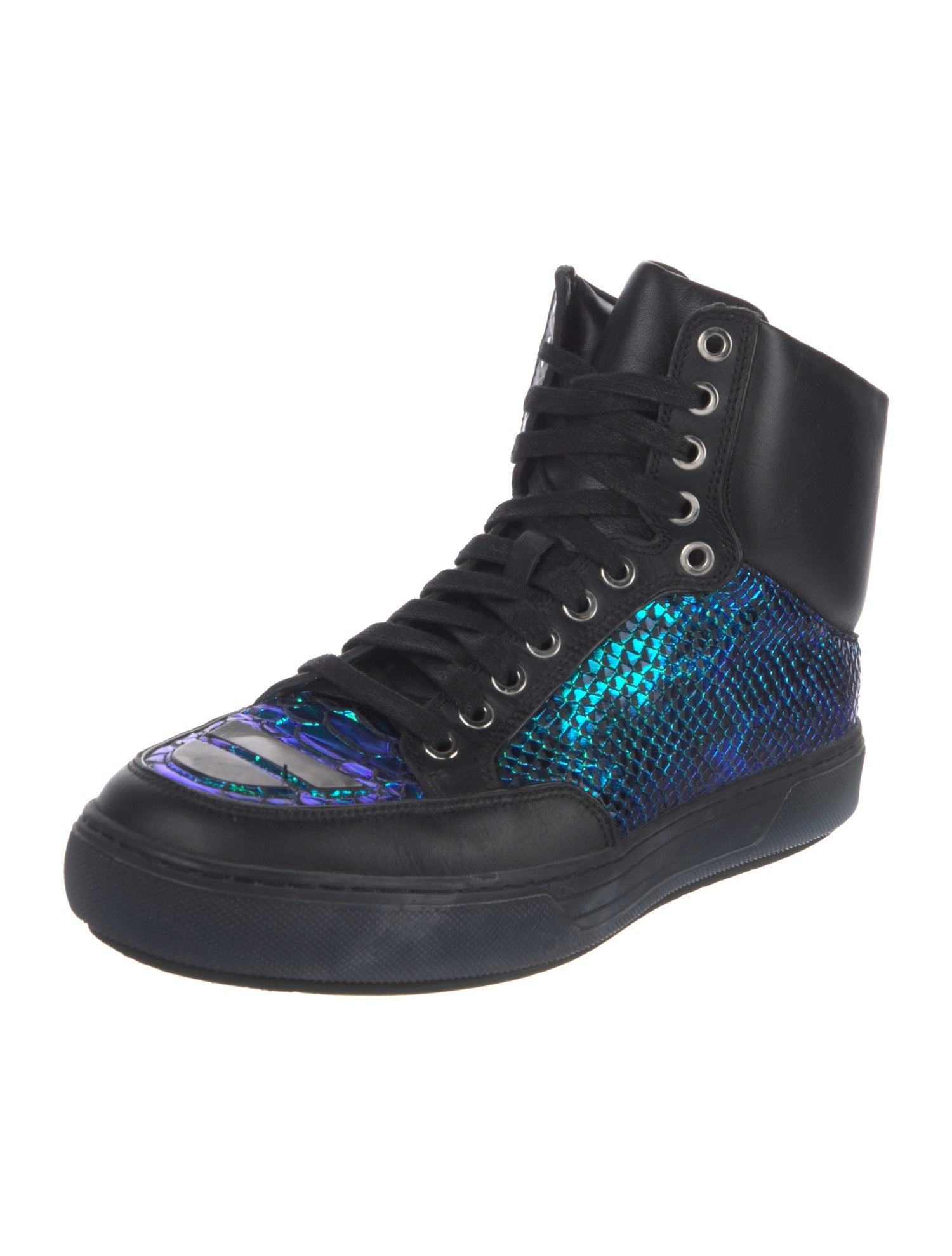 Alejandro Ingelmo Leather Printed Sneakers