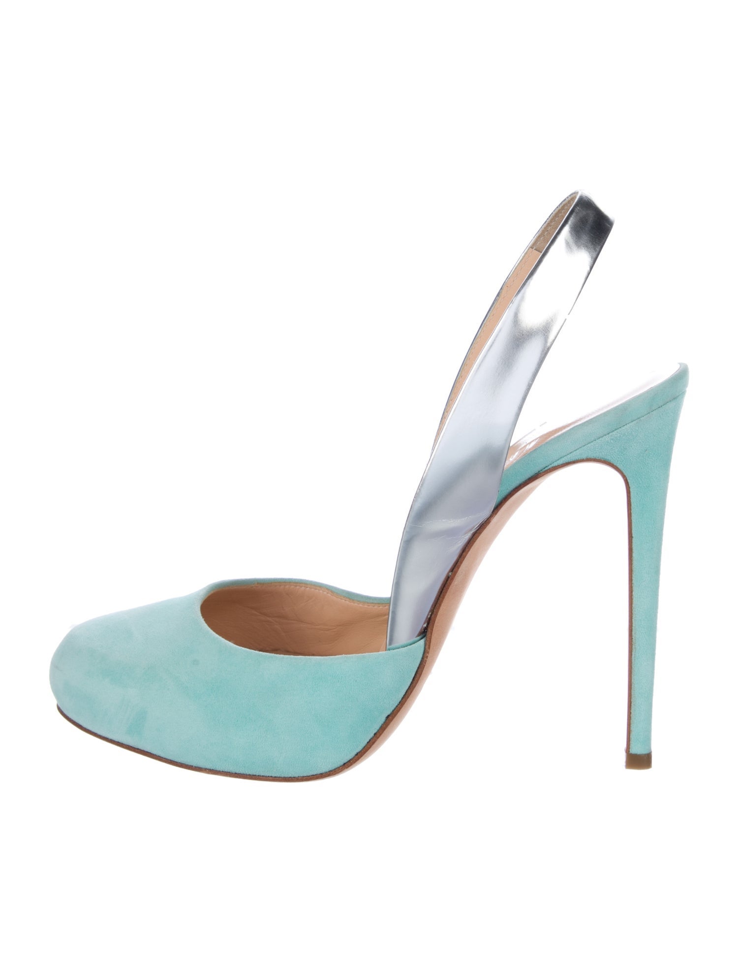 Alejandro Ingelmo Suede Slingback Pumps