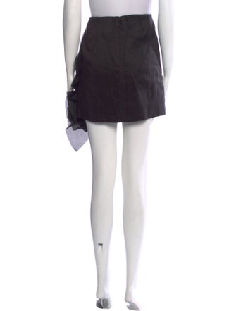 Aje Linen Mini Skirt