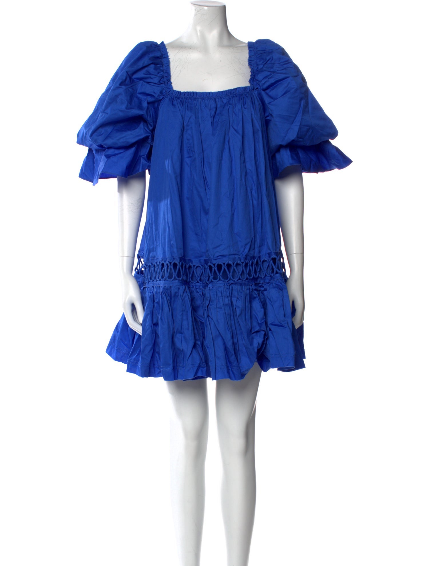 Aje Square Neckline Mini Dress