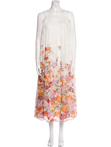 Aje Dresses Linen Long Dress Us0, UK4 | S