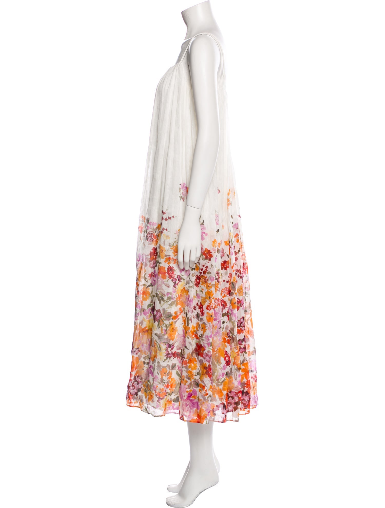 Aje Linen Long Dress