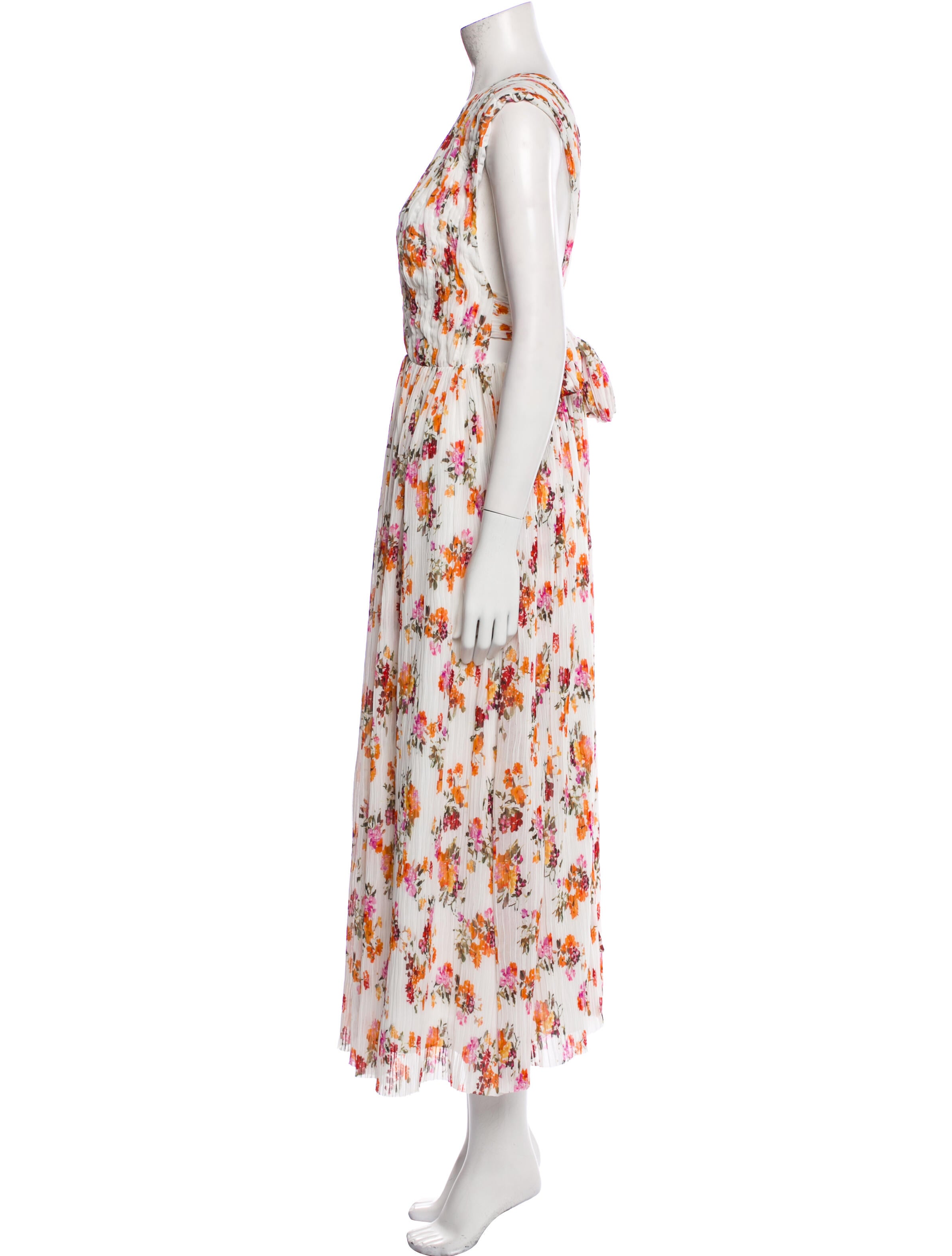 Aje Floral Print Long Dress w/ Tags
