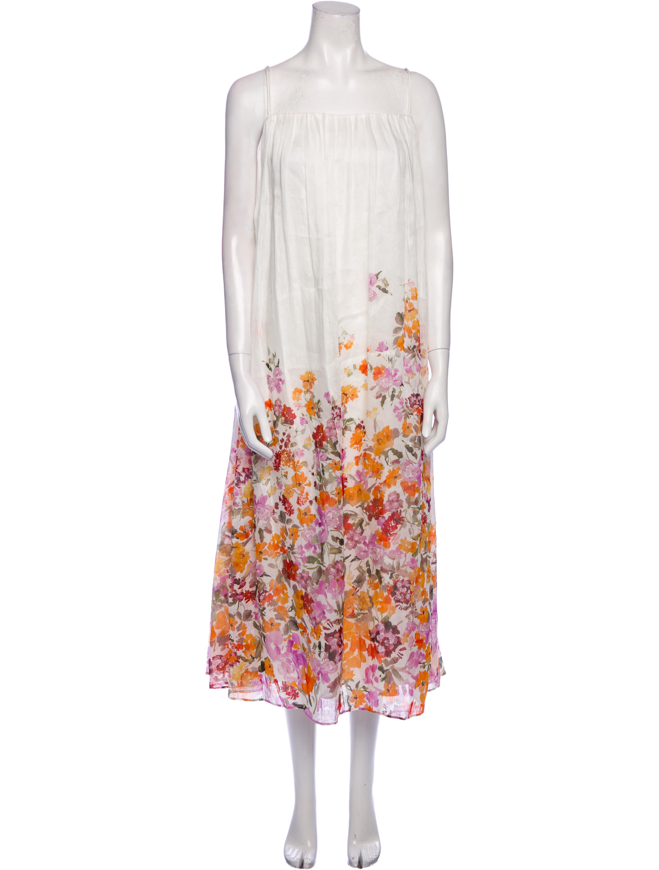 Aje Linen Long Dress