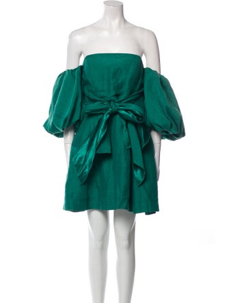 Aje Linen Mini Dress