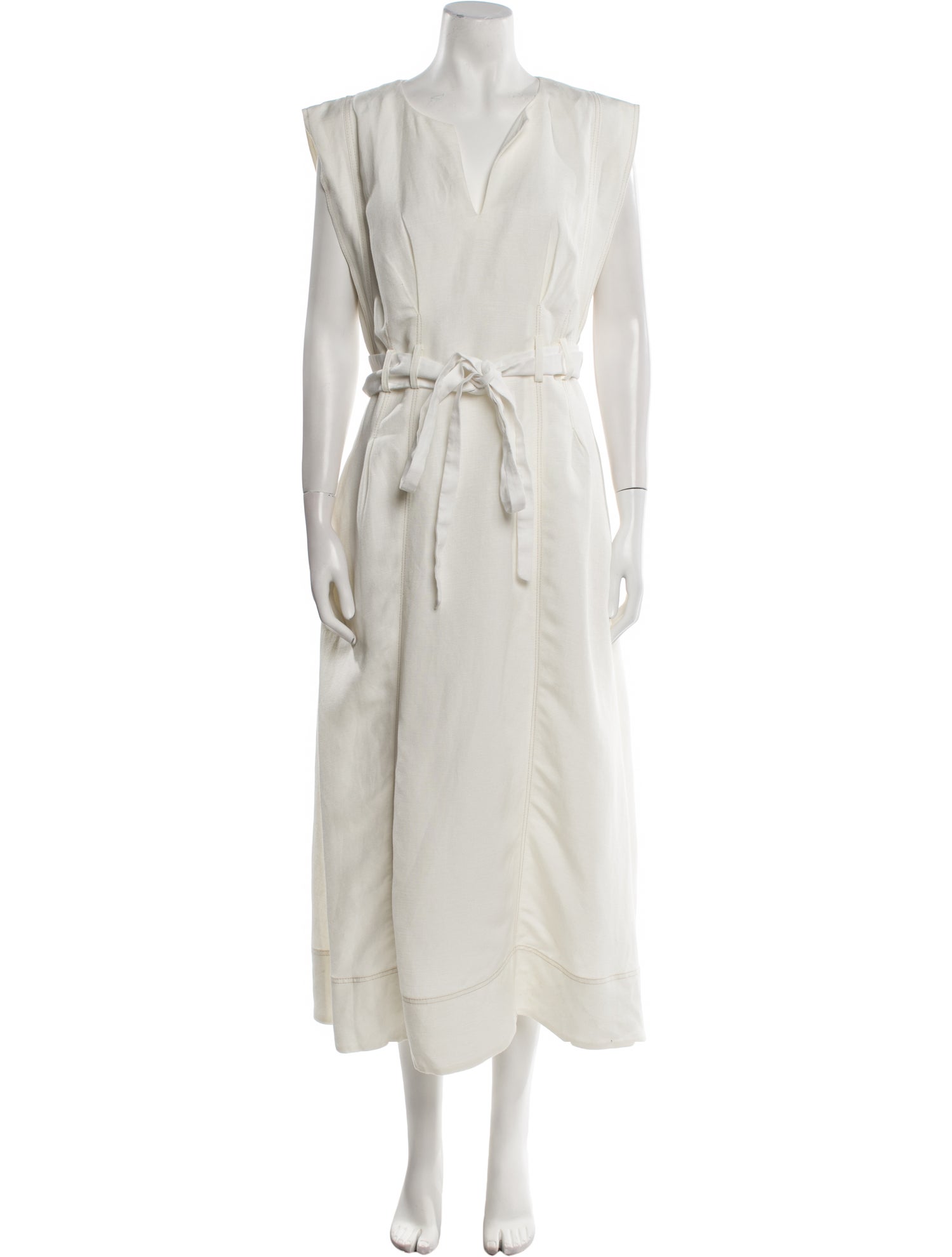 Aje V-Neck Long Dress