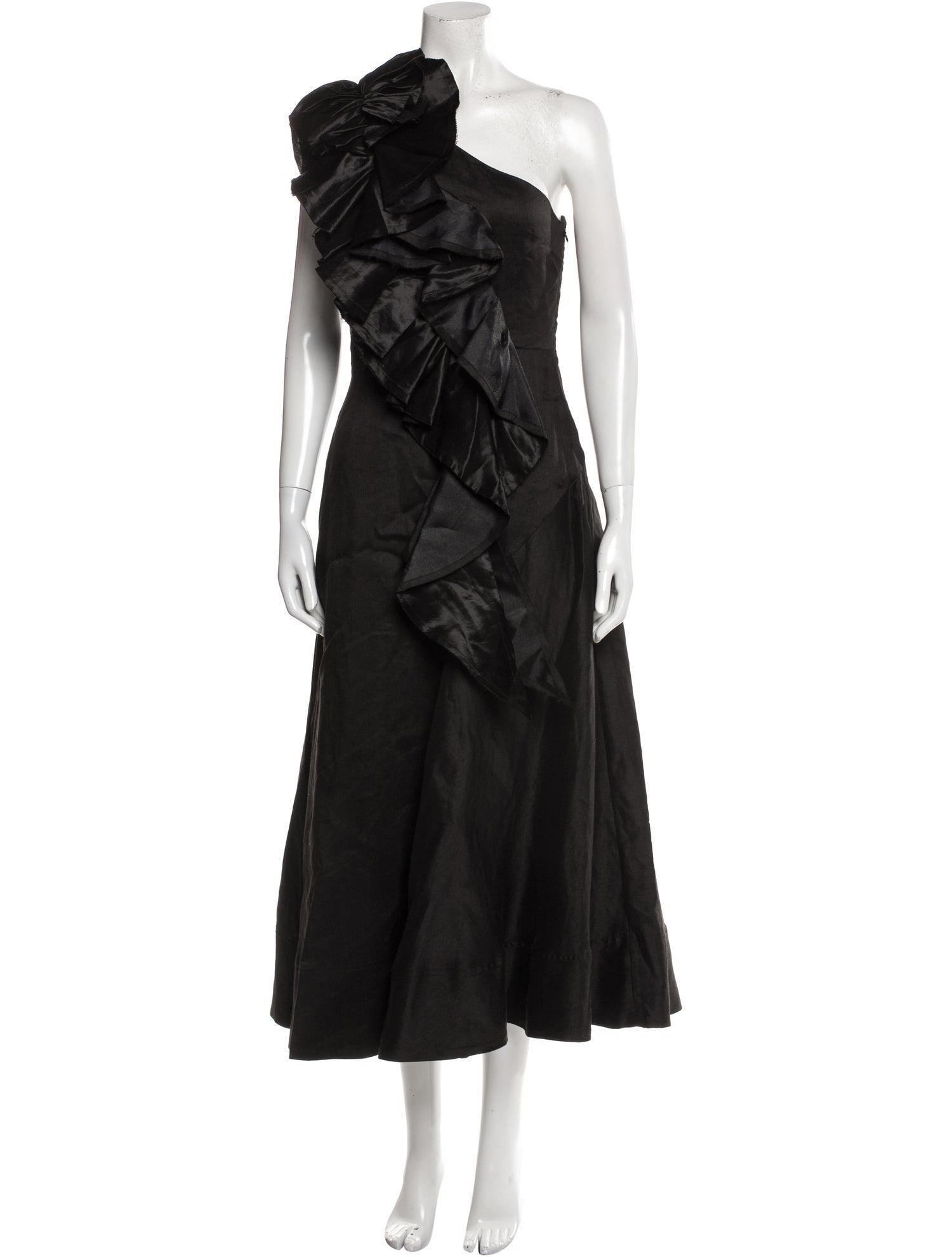 Aje Linen Long Dress