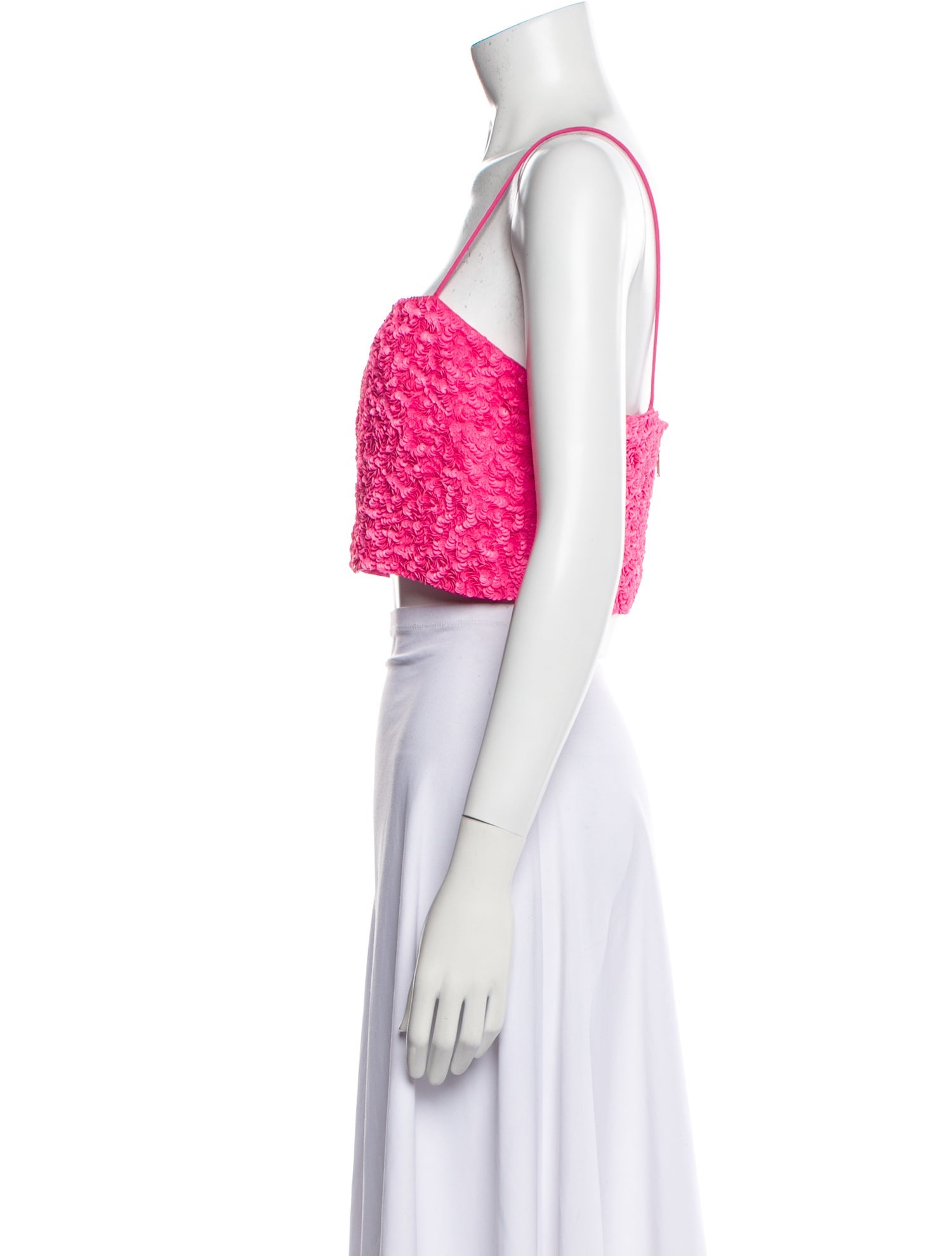 Aje Square Neckline Sleeveless Crop Top w/ Tags