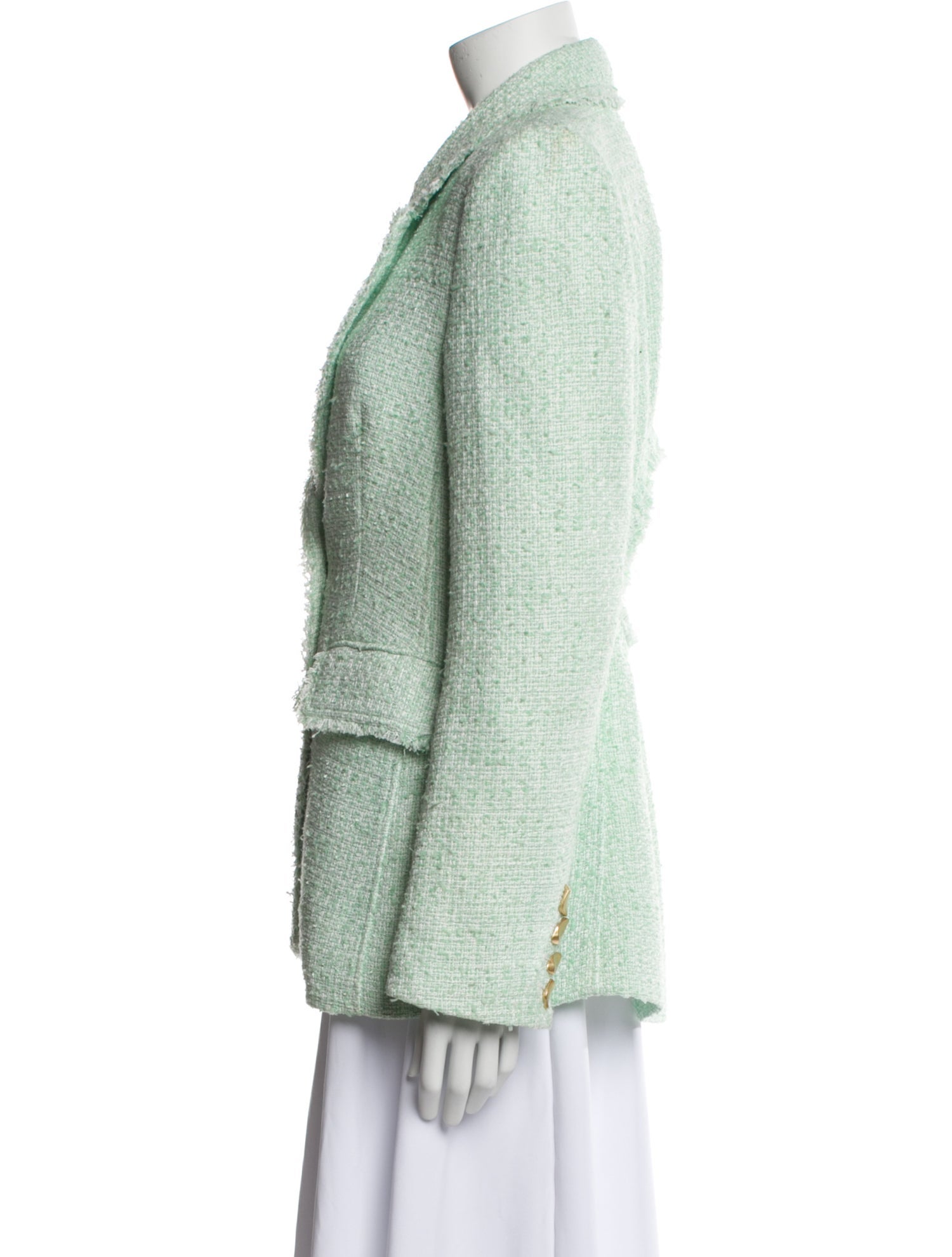 Aje Tweed Pattern Blazer